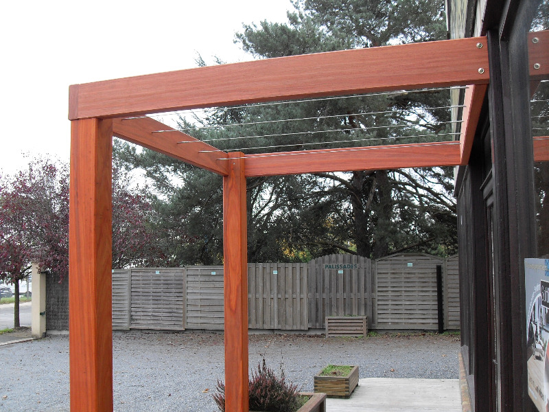 Pergola Design en pin traité autoclave classe 4 ou en bois exotique Pergola Design en pin traité autoclave classe 4 ou en bois exotique